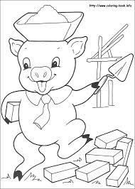 There are tons of great resources for free printable color pages online. The Three Little Pigs Coloring Picture