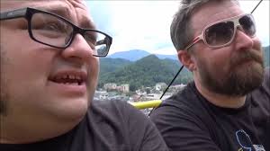 Mayhem on the Gatlinburg Skylift with Adam the Woo - YouTube