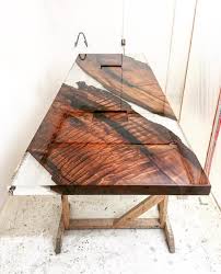 24 Stunning Resin Wood Furniture Fancydecors Wood Resin Table Resin Furniture Wood Table Design