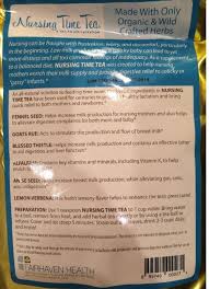 Nursing Time Tea From Fairhaven Health Nursing Time Breastfeeding And Pumping Breastfeeding