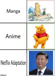 The last airbender, another anime adaption that people are. Manga Anime Netflix Adaptation Memes Gifs Imgflip