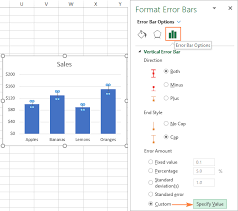 What is the standard error? Error Bars In Excel Standard And Custom