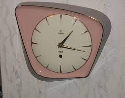 junghans exacta wanduhr 50er jahre keramik vintage kuchenuhr ebay wanduhr uhr wanduhr kuche