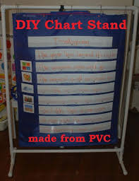 diy pocket chart stand for classrooms homeschools