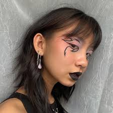 Sophie On Instagram Just Wanted To Make A Tiktok Lmfaoo Alternative Makeup Punk Makeup Creative Makeup Looks
