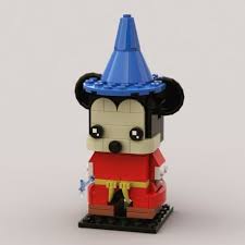 Lego Brickheadz Sorcerer Mickey Cool Lego Creations Lego Creative Lego Design