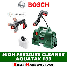 It has a host of features to deliver powerful and quality performance whenever you need it! Bosch High Pressure Cleaner Aquatak 100 Malaysia Boschhardware Com