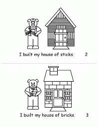 The three little pigs coloring pagesfairy tale coloring pages for kids: Pictures Of The Three Little Pigs Coloring Home