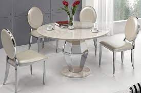 Lily round marble dining table, gold base. China Modern Round White Marble Top Stainless Steel Dining Table With Round Leg China Stainless Steel Table Glass Table