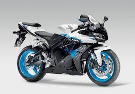 2009 Honda Cbr600rr Blue And White Honda Cbr Honda Cbr600rr Honda Cbr 600