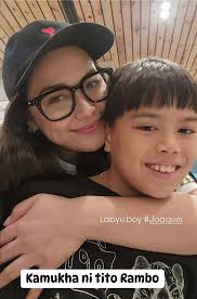 Maja Salvador ginala ang kanyang tatlong pamangkin sina Ali, Adi at  Joaquin. Ang gaganda naman nila. Kamukha ni Joaquin ang kanyang tito Rambo.  Ganito sila kaclose sa kanilang tita Maja. Soon kasama