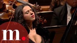 Khatia buniatishvili won the special prize of the horowitz piano competition in kiev in 2003 and the first prize of the elizabeth leonskaya scholarship. Marin Alsop With Khatia Buniatishvili Beethoven Piano Concerto No 1 In C Major Op 15 Youtube