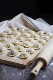 Russian Style Ravioli Pelmeni Recipe Pelmeni Ravioli Food