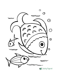School's out for summer, so keep kids of all ages busy with summer coloring sheets. Fish Coloring Pages