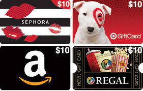 Check spelling or type a new query. Hurry Free 10 Gift Card Sephora Target Amazon More Free Stuff Finder