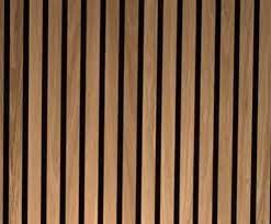 Wandpanelen Met Naturel Houten Latjes Van I Wood Uit Denemarken Voor Lijn M In Nederland Houten Lambrisering Houten Lat Muur Wandpanelen