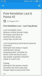 Maybe you would like to learn more about one of these? Puisi Keindahan Laut Pantai Fur Android Apk Herunterladen