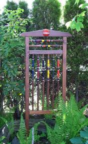Garden Trellis Cedar Trellis Croquet Garden Decor Repurposed Croquet Set And Cedar Unique Garden Decor Unique Garden Decor Unique Gardens Unique Garden Art