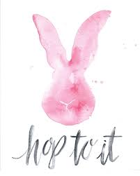 Just The Bee S Knees Free Easter Watercolor Printables This Would Even Be Cute In A Little Girls Room Too Easter Printables Easter Holidays Hoppy Easter