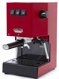 << back to commercial espresso parts need something? Gaggia Classic Pro Red Espresso Coffee Machine Creative Coffee