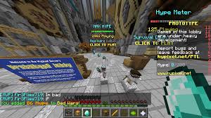 I play on cubecraft, which is one of the only good servers with eggwars in . Max Hype Hypixel Minecraft Server And Maps