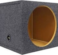 Rockville RGS15 Single 15" Sealed Car Audio Sub Enclosure, 2.03 Cu Ft,  Precision 3/4" MDF, Compact Design for Powerful Bass