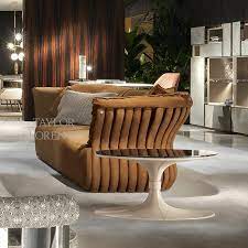 Villacera chesterfield faux leather large dog bed designer pet sofa tan. Designer Luxury Sofas Leather Upholstery Taylor Llorente Furniture
