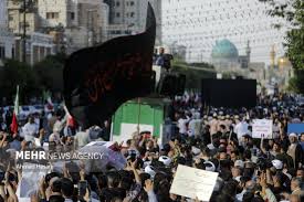 تصاویر: تشییع باشکوه پیکر شهید غیرت «حمیدرضا الداغی» در مشهد