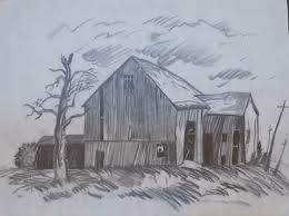 Pencil Sketch Drawing Images Of Nature Beauty Art Paintings Nature Landscape Pencil Drawings Nature Sketch Beautiful hand drawing sketch line scenery or lanscape in seaml. render