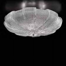 Buy ceiling lamps of murano glass in venetian classic style made by sogni di cristallo. Murano Glass Ceiling Light Plafoniera New Montreal Overlap Visions Of Venice