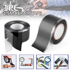 In any case, a leaky pipe can deprive you of water till a plumber can come and. Universal Black Waterproof Pipe Repair Tape Stop Water Leak Burst Plumbers Tapes Shopee Philippines