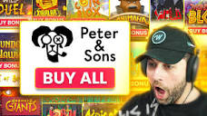 We bought BONUSES on EVERY PETER & SONS SLOT & RANKED THEM ...