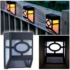 These gogomy solar powered garden lights have an ip65 waterproof rating and can be left outside all year round. Solar Street Lamp Solar Outdoor Waterproof Fence Wall Led Pane Lamp Solar Garden Lights Shopee Philippines