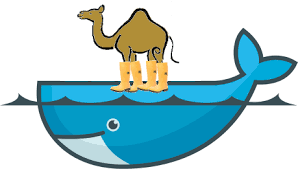 Apache camel provides a module which integrates nicely into spring boot: Microservices With Apache Camel Spring Boot And Docker