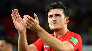 England's harry maguire, not riding a unicorn but celebrating scoring his side's first goal of the game during the fifa world cup, quarter final match at the samara stadium (picture: Harry Maguire Petition England World Cup Star Backed In Genius New Bank Note Goal Com