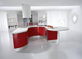 Red and white colored kitchen cabinets selected to give a touch of modern and bright appearance to the kitchen. Red And White Kitchen Cabinet Design Laptrinhx News