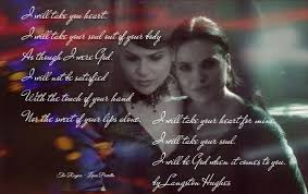 This Poem To Artina By Langston Hughes Inspires Lanaparrilla To Play The Evilqueen Hero Quotes Evil Queen Langston Hughes