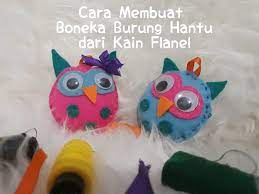 46 gambar pola flanel terbaik applique patterns paper flowers. Cara Membuat Boneka Burung Hantu Dari Kain Flanel Lemaripojok