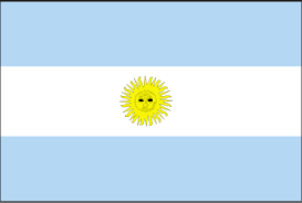 The national flag of argentina dates from 1812, but the sun wasn't added until 1818. Travelblog Argentine Flag Argentina Flag