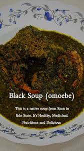 Stir in the broth, tomatoes, cumin, coriander, hot sauce, pepper, bay leaf, mashed black beans and remaining whole beans. How To Prepare Esan Black Soup Black Soup Delicious Edo Esan Soup Fabuloushermans