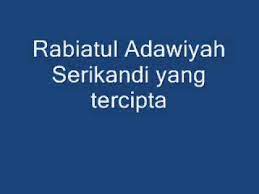 Munif ahmad hijjaz music entertainment (m) sdn. Lirik Rabiatul Adawiyah Inteam Youtube