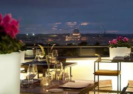 La Terrasse Cuisine Lounge Best Rooftop Bars Rooftop Bar Rome Rooftop Restaurant