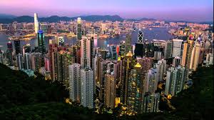 Hong Kong Time Lapse Magic Hour And Sunset At Victoria Peak Hd Malam