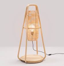Small Nacelle Table Lamp From Orchid Edition Rattan Lamp Lamp Bamboo Lamp
