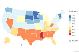 Map Shows Where Americans Have The Highest And Lowest Credit