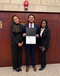 Congrats to Jayden, Jordan and Camille for making it to the semifinals in  the Albany Law School National Family Law Moot Court Competition!  Representing Delaware Law School well, even all the way
