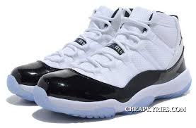Black And White 11s Women Men Air Jordan 11 Retro Concord White Dark Concord Black New Year Deals Price 91 30 Cheap Kyrie Irving Shoes In 2020 Air Jordans Air Jordans Retro Nike Air Jordan 11