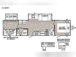 The floor plan is open enough for a queen size blow up mattress in the living room. 2011 Puma For Sale Palomino Travel Trailers Rv Trader