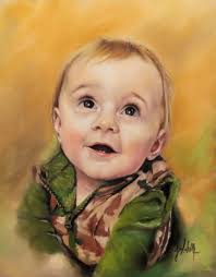 A difficult descent in the Catskill Mountains of New York. Soft pastel and  pastel pencil