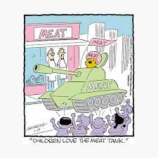 Heathcliff Meat Tank Comic Strip